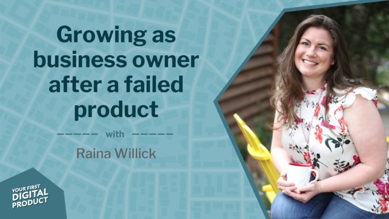 Growing as a business owner after a failed product